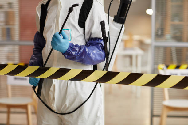 Professional Crime Scene Cleanup technician working in York Harbor, ME